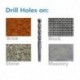 DRILLFORCE SDS Plus Rotary Drill Bits, 5/32 to 1/2, Masonry Drill Bits